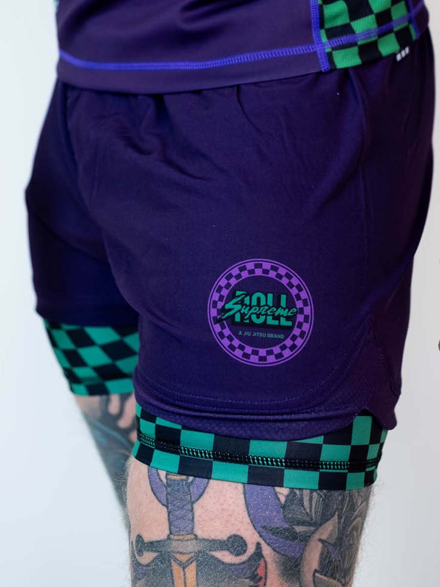 The Finisher 2 in 1 Jiu Jitsu Shorts- Villian Mode - Image 4