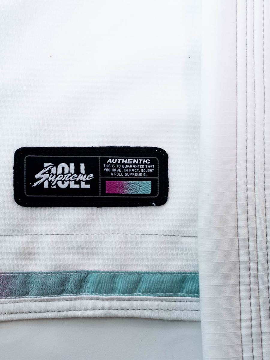 The Low Key BJJ Gi White - Static Clean - Image 6