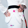 The Low Key BJJ Gi White - Static Clean - Thumbnail 8
