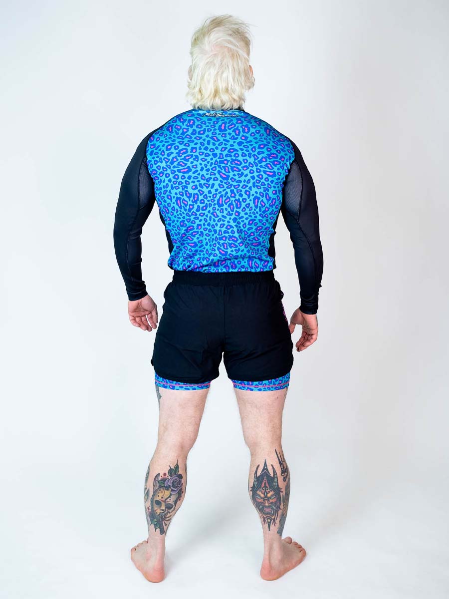 The Butcher 2 in 1 Jiu Jitsu Shorts - Psychedelic Pat - Image 6