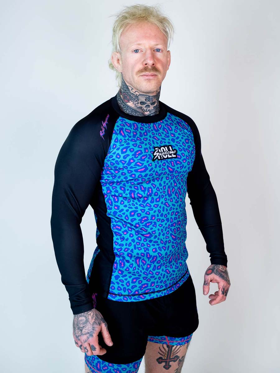 The Butcher Long Sleeve Rash Guard - Psychedelic Pat - Image 2