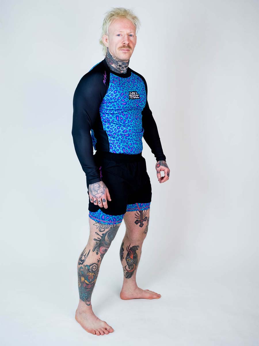 The Butcher Long Sleeve Rash Guard - Psychedelic Pat - Image 5