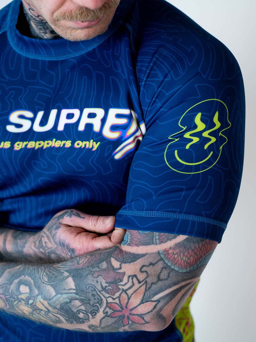 The Rave Nuclear Candy Trip Short Sleeve Rash Guard - Image 4