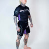 The Rave Ultraviolet Brain Freeze 2 in 1 Jiu Jitsu Shorts - Thumbnail 5