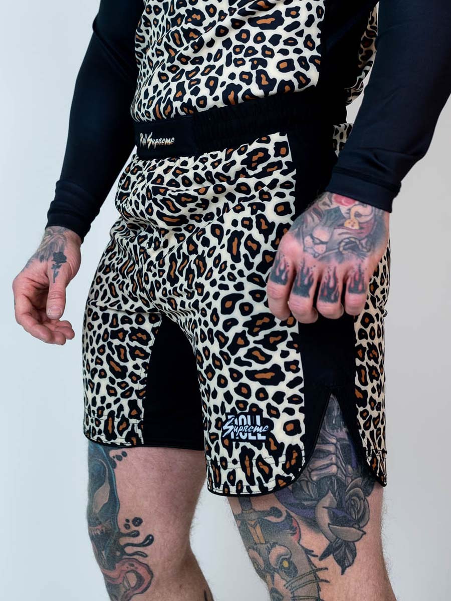 The Butcher Fight Shorts - Classic Pat - Image 3