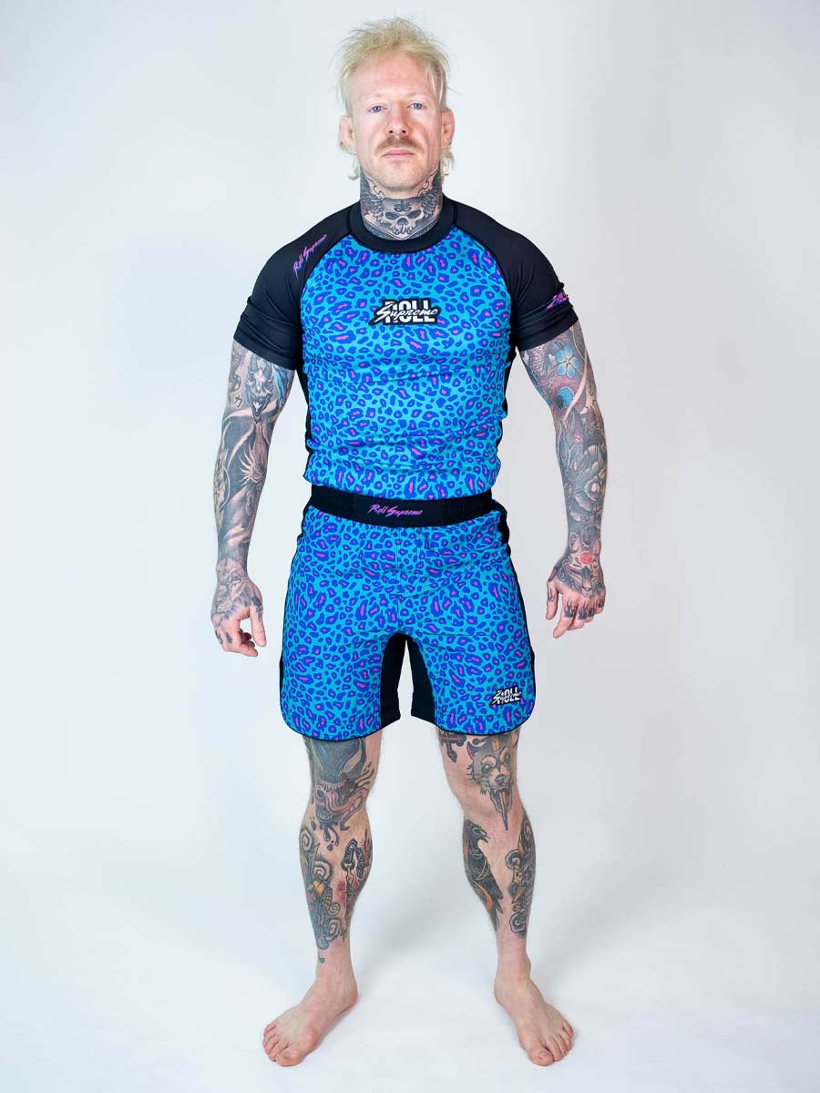The Butcher Short Sleeve Rash Guard - Psychedelic Pat - Image 4