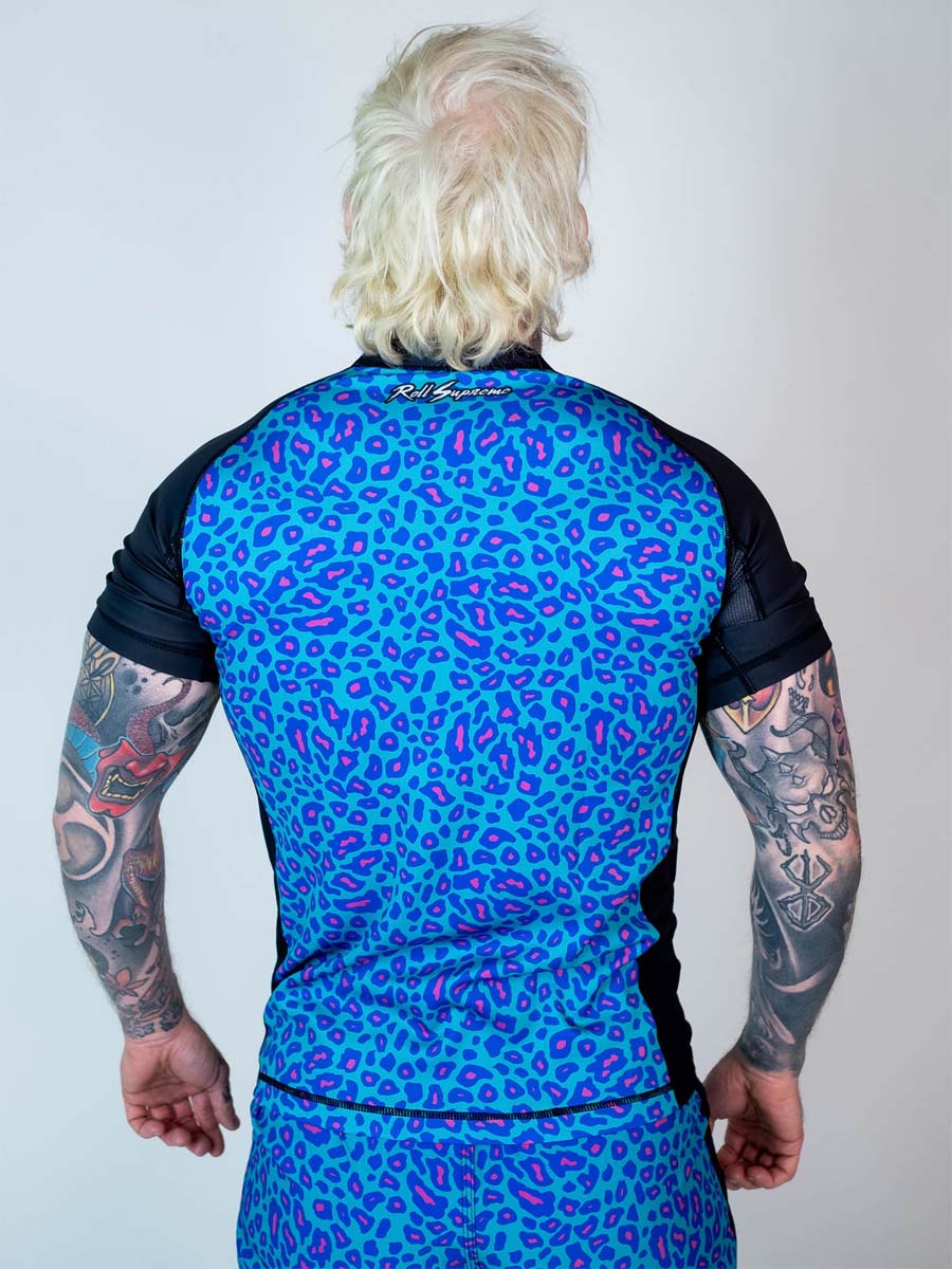 The Butcher Short Sleeve Rash Guard - Psychedelic Pat - Image 5