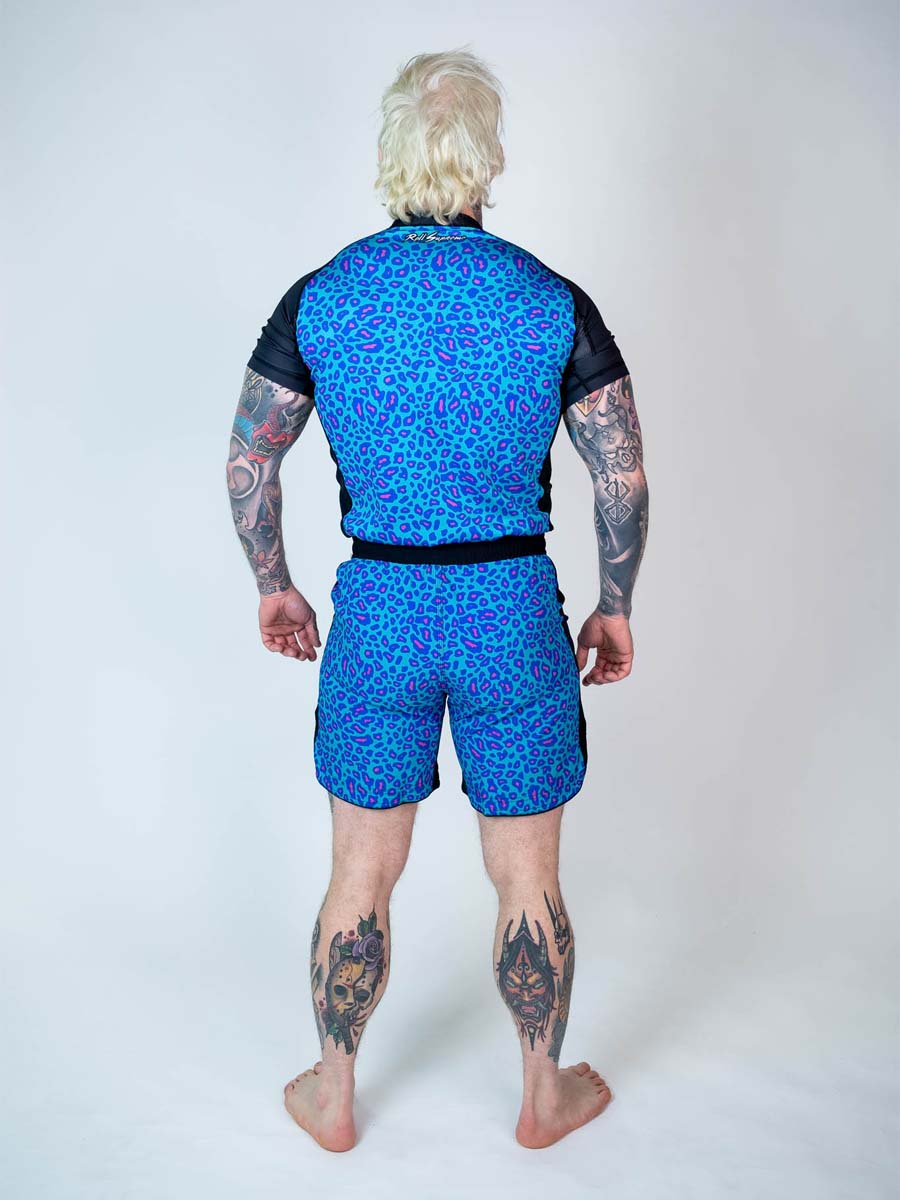 The Butcher Short Sleeve Rash Guard - Psychedelic Pat - Image 7