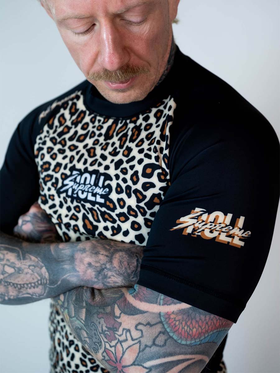 The Butcher Short Sleeve Rash Guard - Classic Pat - Image 3